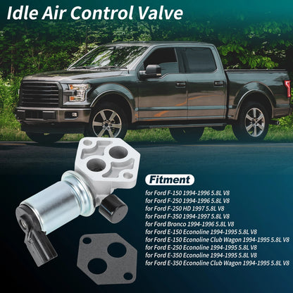 Idle Air Control Valve w/ Gasket for Ford F-150 F-250 (1994-1996)