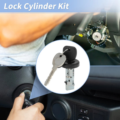 Ignition Lock Cylinder w/ 3 Key for Chevy Silverado 1500 (2007-2013)