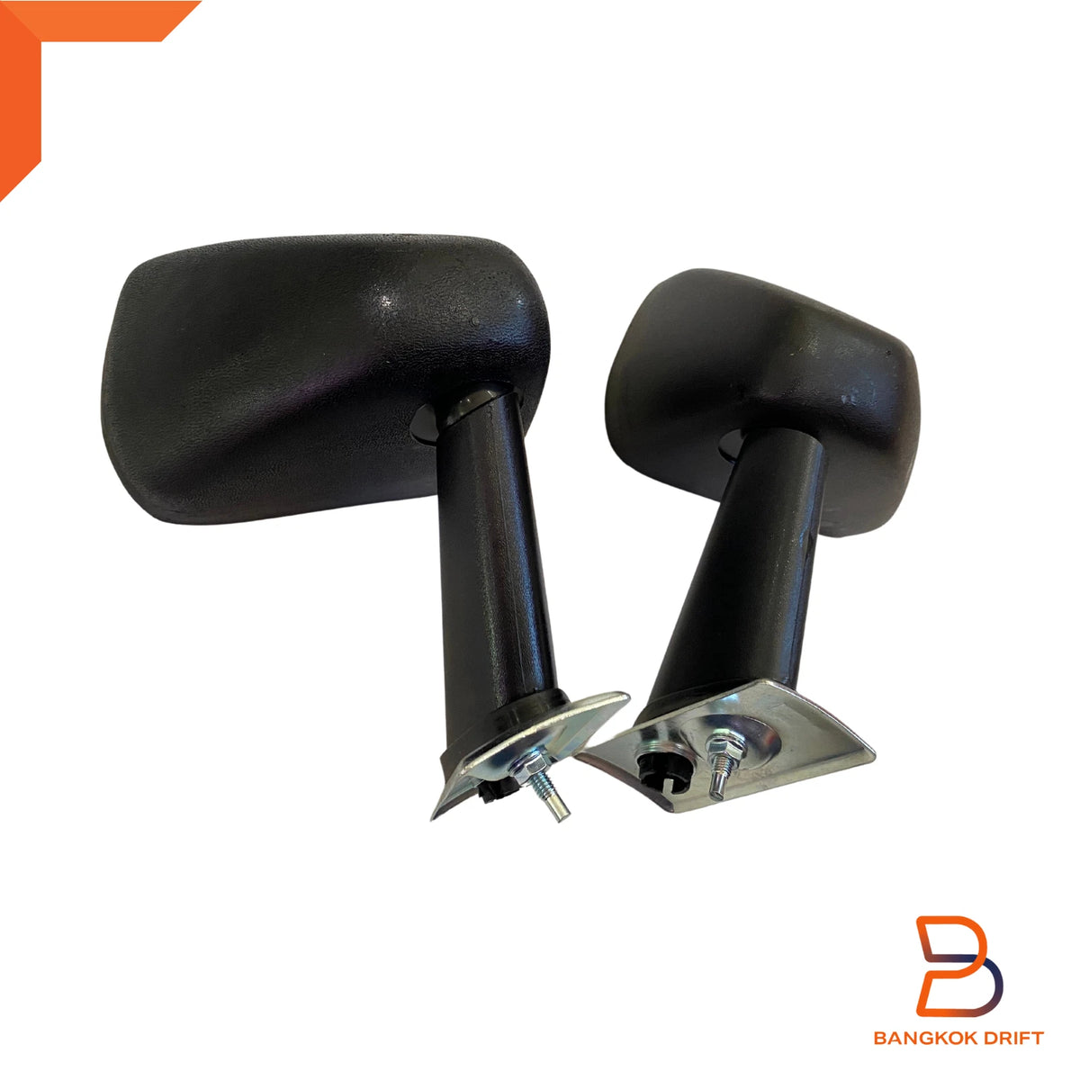 Black Side Fender Wing Mirrors for Toyota Hilux Ute Pickup (78-83)