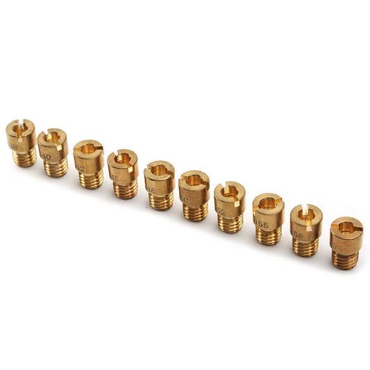 10x Carburetor Main Jets for Keihin CVK 138-160 (Fits Multiple Models)