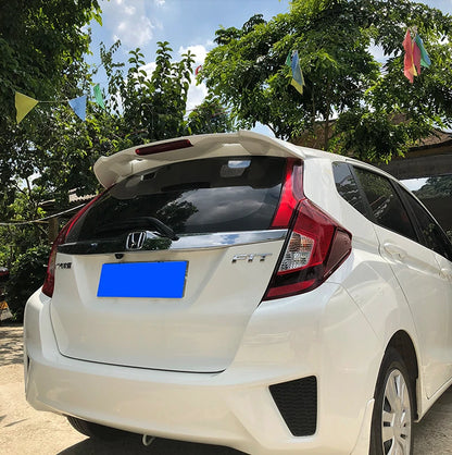 RS Style Spoiler Wing for Honda Fit Jazz Hatchback 2014-2019 with Light