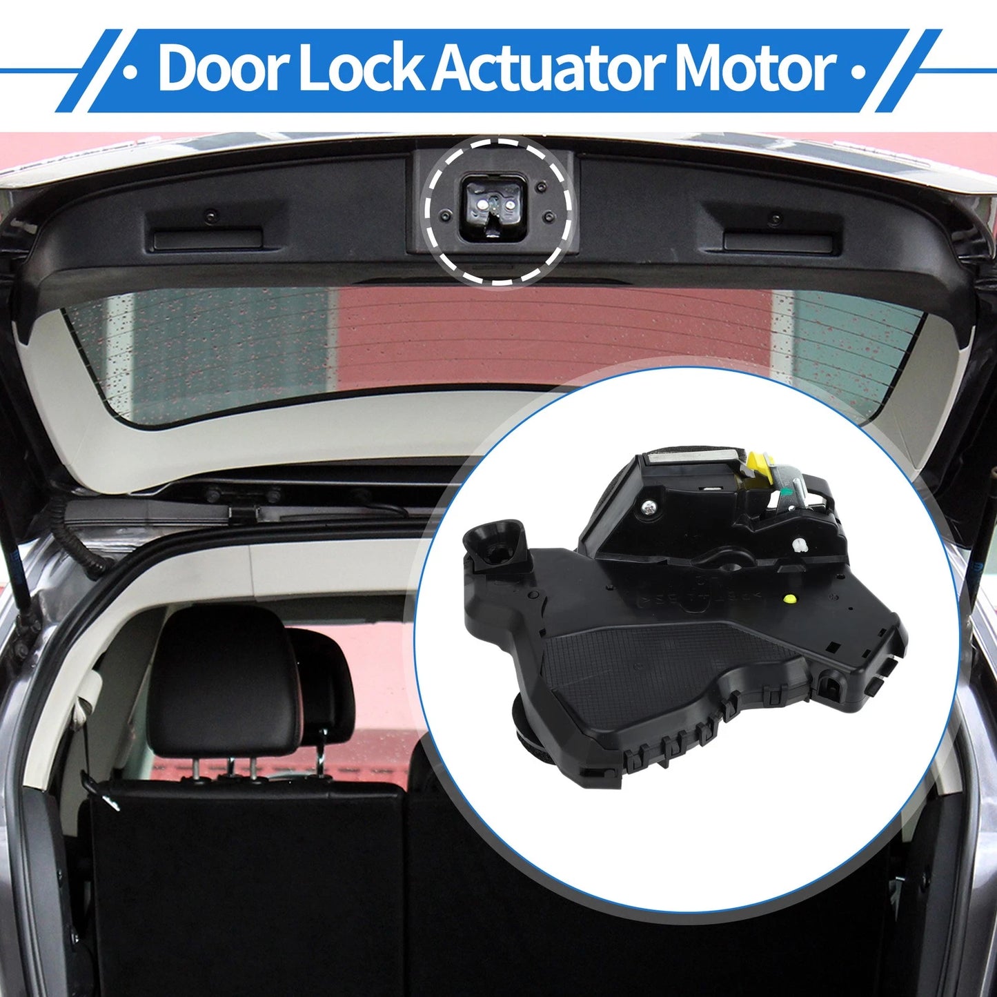 Liftgate Lock Actuator & Tailgate Latch for Toyota Tacoma (1998–2004)