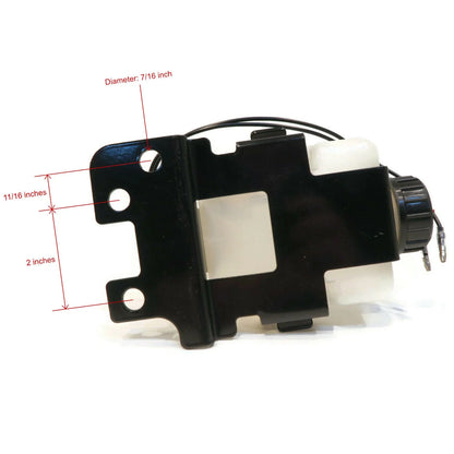 Gear Lube Reservoir Bottle Alarm Sensor Bracket for MerCruiser Alpha/Bravo