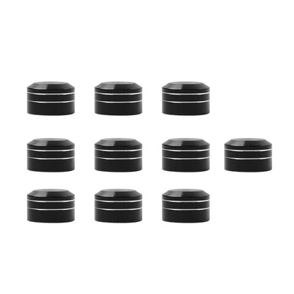 10 x CNC 11mm-14.6mm Engine Bolt Topper Caps for Harley Dyna Softail