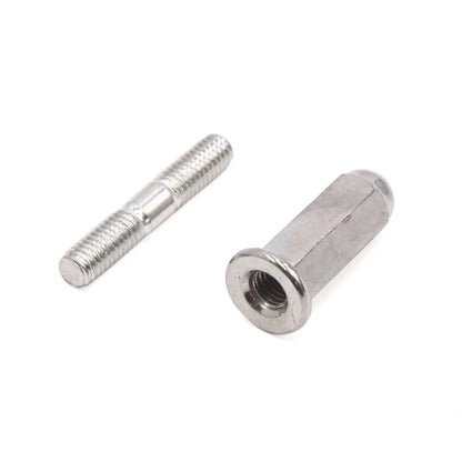 Bolt / 20pcs 6mm Thread Dia / Exhaust Pipe Muffler Screws & Nuts for GY6 125