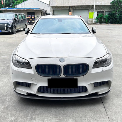 Front Lip Spoiler Kit for BMW F10 F11 M5 (2012-2016) Carbon Fiber Look