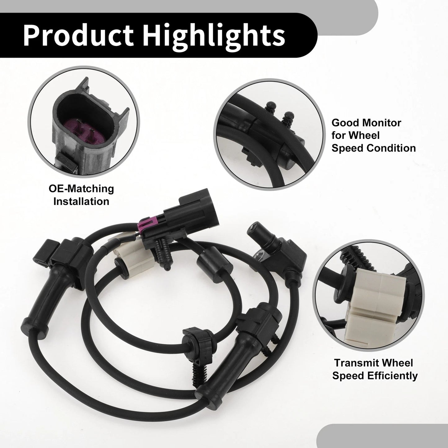 ABS Sensor Front Left/Right for Buick Rainier (2004-2007)