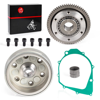 Starter One Way Clutch w/ Flywheel for Yamaha Warrior 350 1990-2001 YFM350