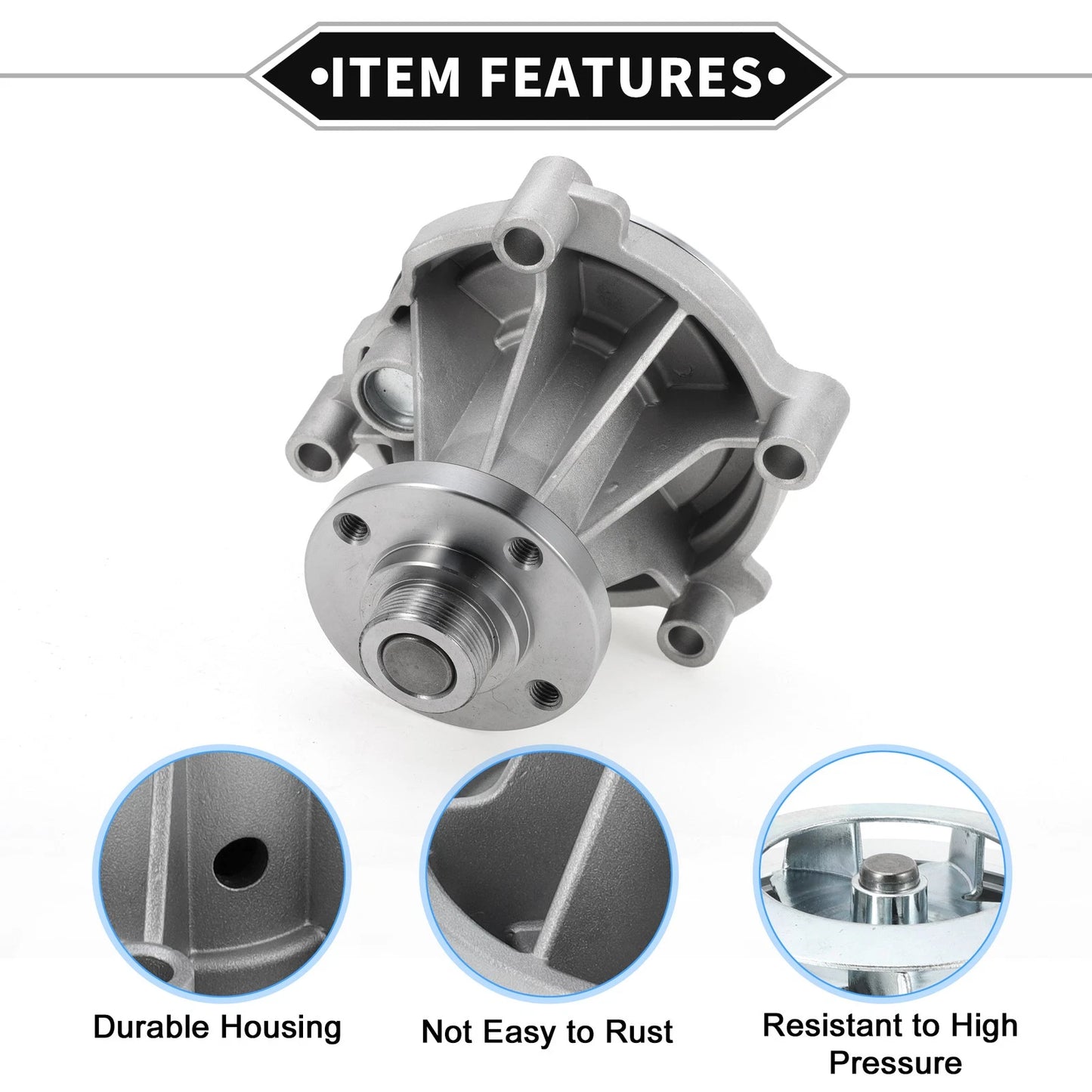 Water Pump for Ford Explorer & F-150 2002-2010 (2 x)