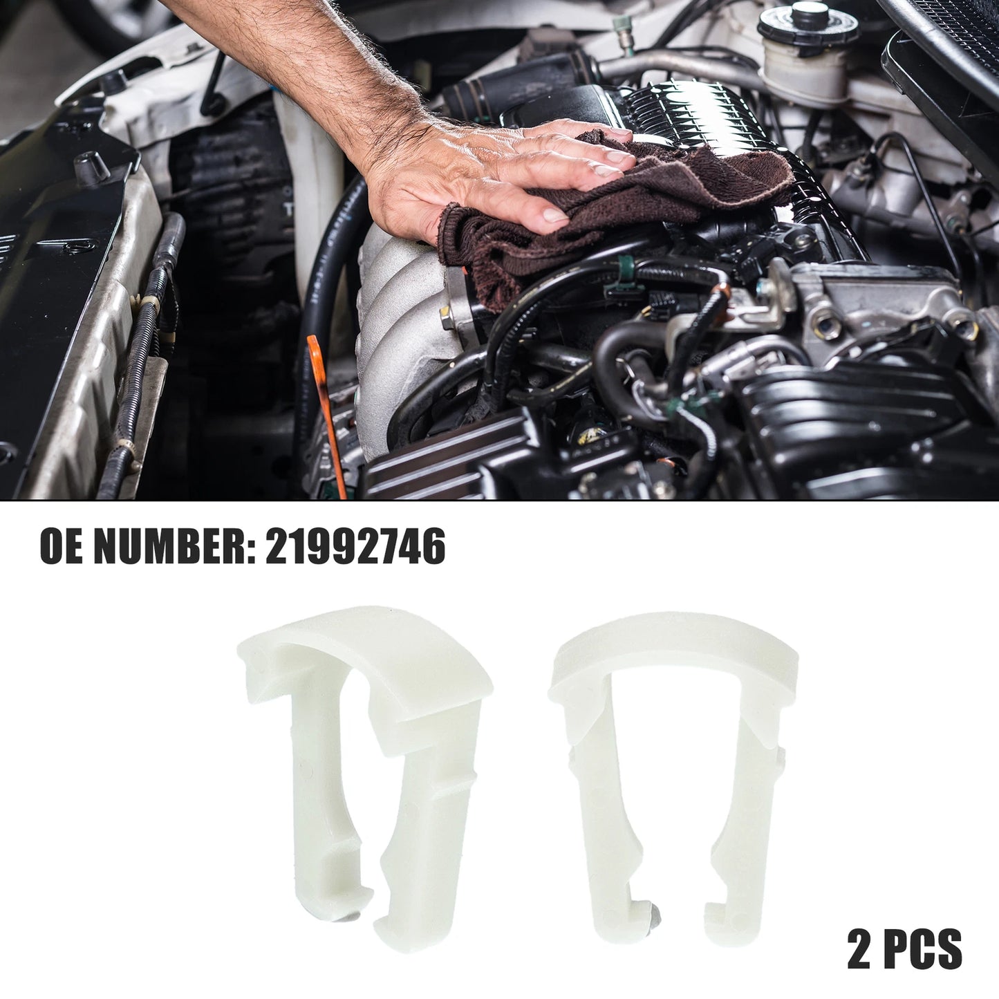 Fuel Line Retaining Clip Wire Routing Clips for Chevrolet Silverado
