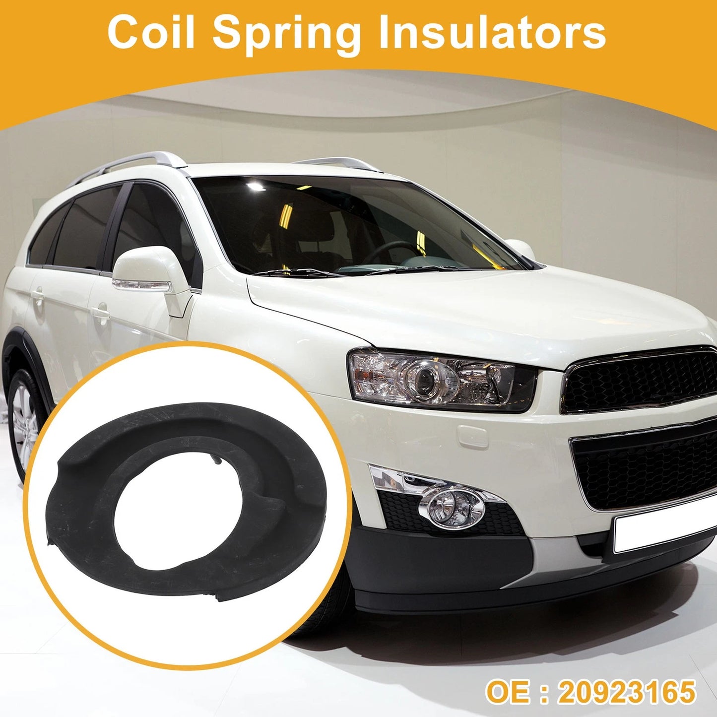 Front Lower Coil Spring Insulators for Chevrolet Captiva (2011-2018)