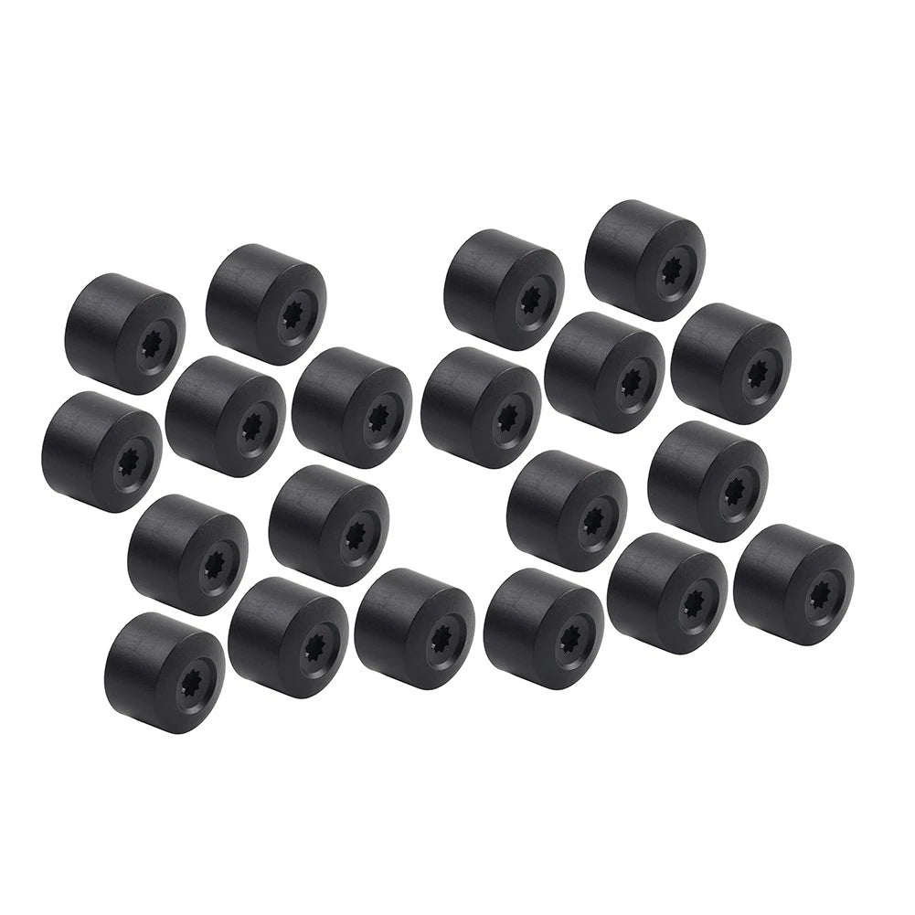 20 x 17mm Wheel Lug Nut Bolt Covers for Volkswagen Golf, Passat, Beetle