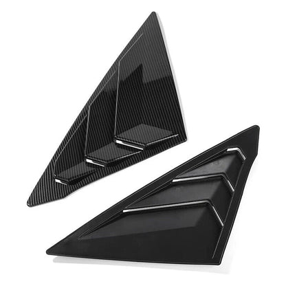 Window Scoop Side Slat 2 x Carbon Fiber for 2022 Honda Civic (2022)