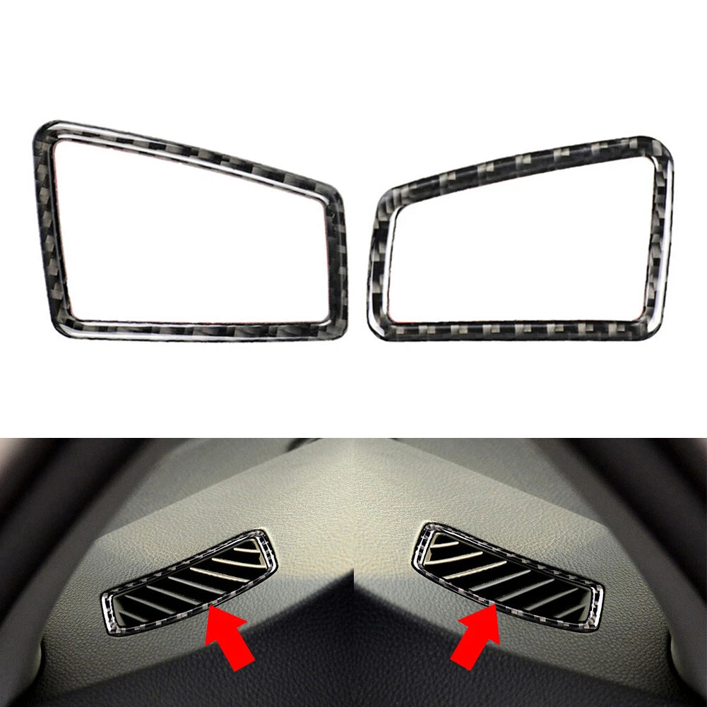 Carbon Fiber Air Vent Outlet Covers for BMW 3 Series E90 E92 E93 (05-12)