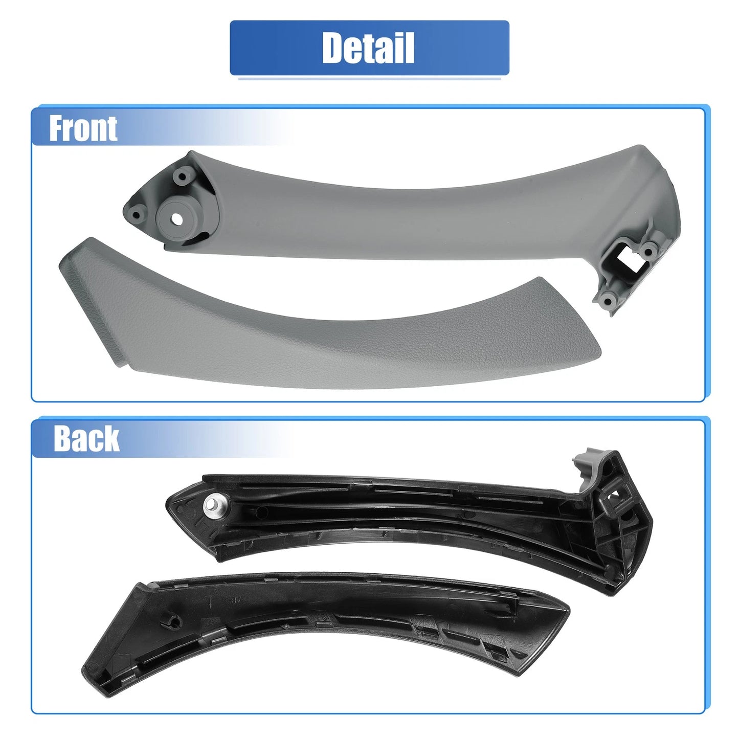 2 x Car Interior Door Handles for BMW 328i (2007-2012)