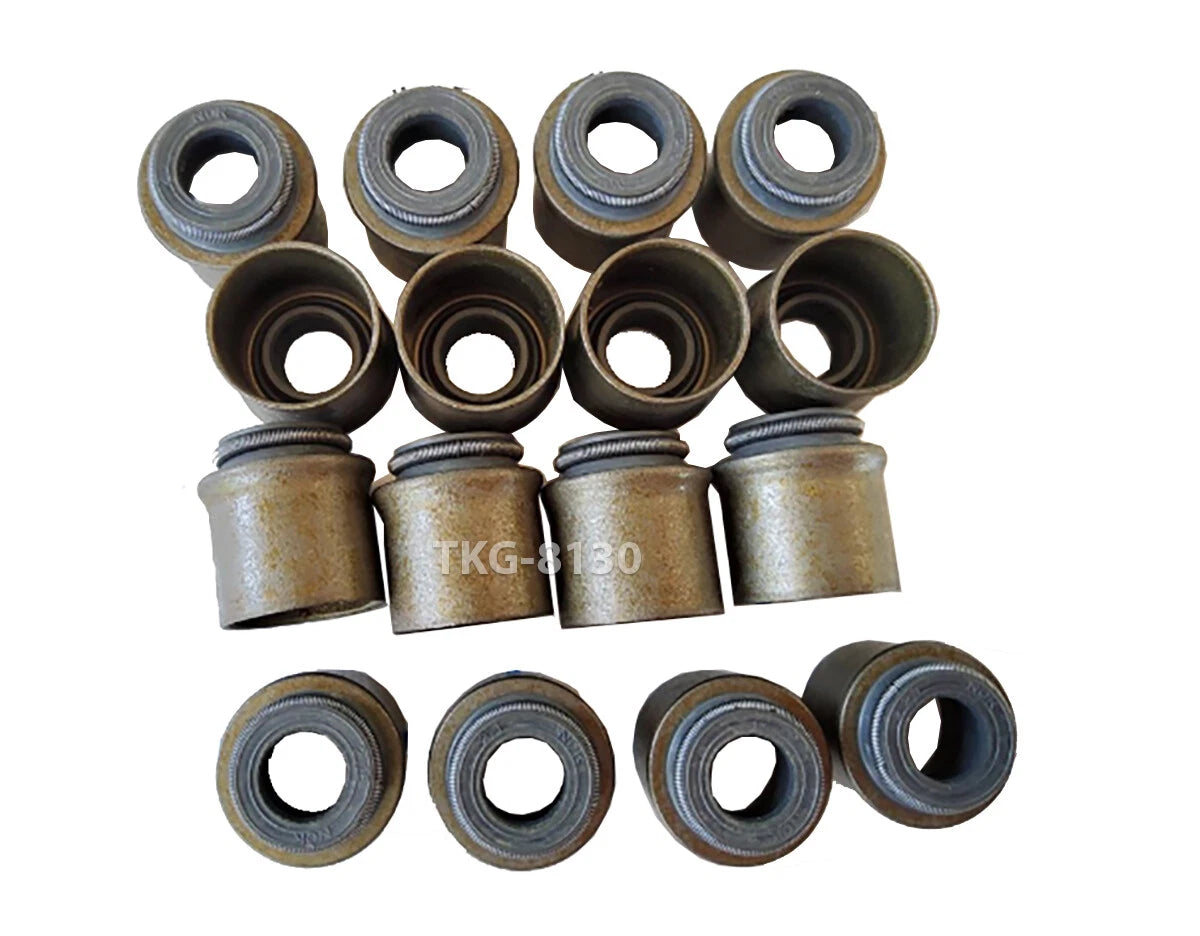 16 x Valve Guide Seals for Isuzu Dmax 4JK1 4JJ1 (2007-2011)