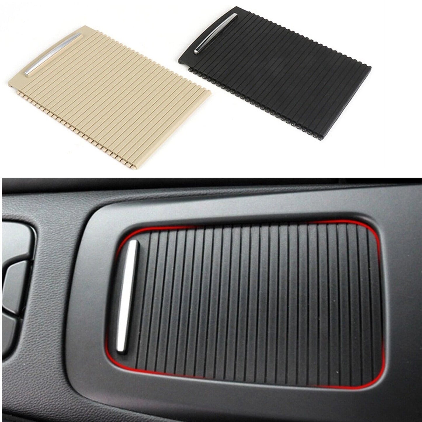 Roller Blind Cover for BMW 3 Series M3 E92 E93 (2005-2012) Black