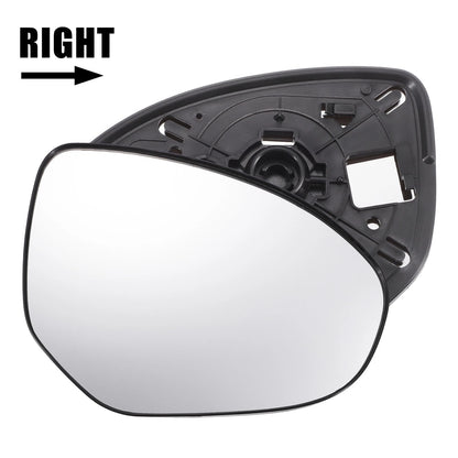 Right Side Mirror Glass w/ Backing Plate for Mazda 2 3 (2010-2014)