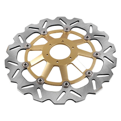 2 x Front Brake Disc Rotors for Honda CBR1100XX (1997-1998) Gold