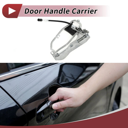 Rear Left Door Handle Carrier for BMW E53 X5 (2000-2006) Silver Tone