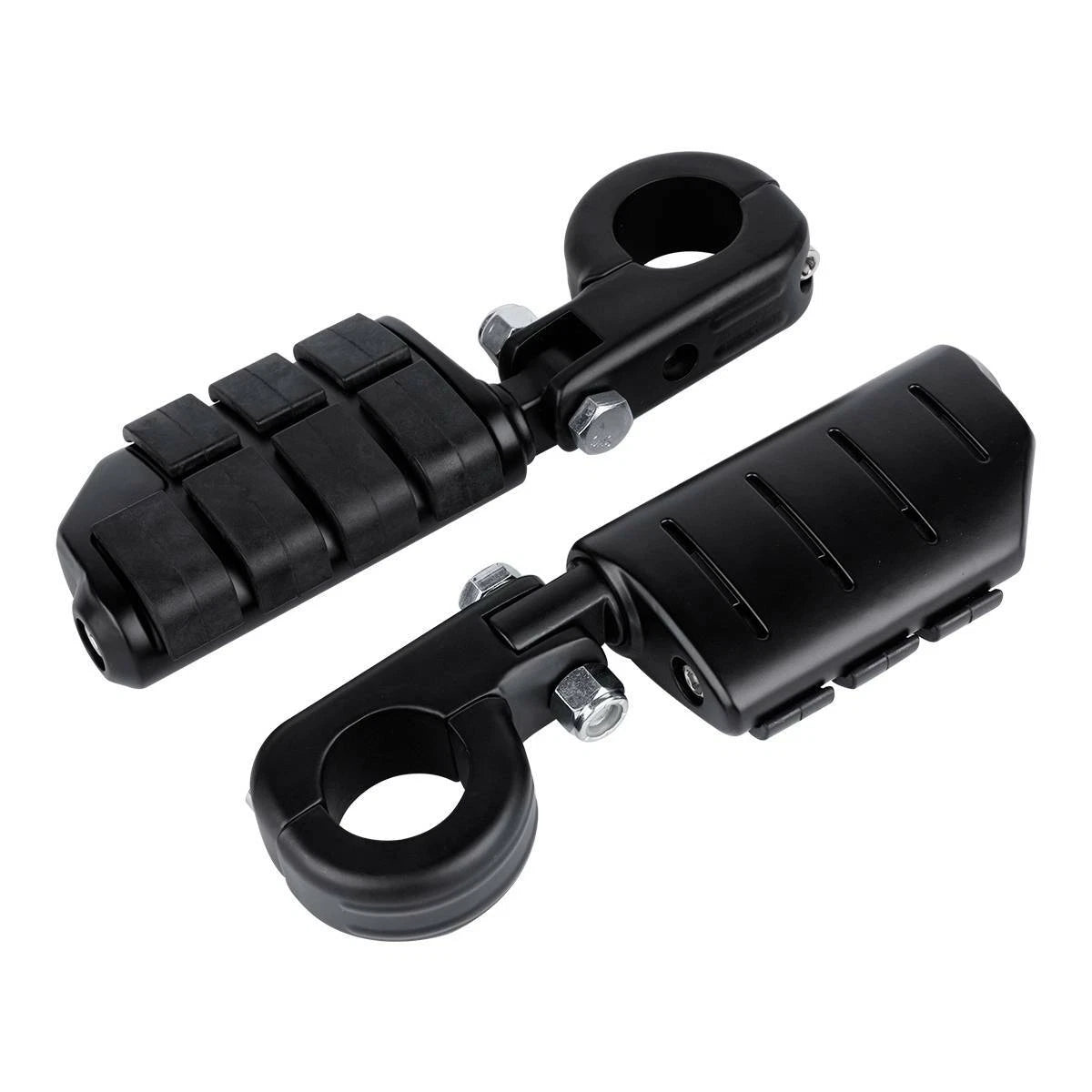 Matte Black 32mm Highway Engine Guard Footpegs for Harley Dyna Sportster