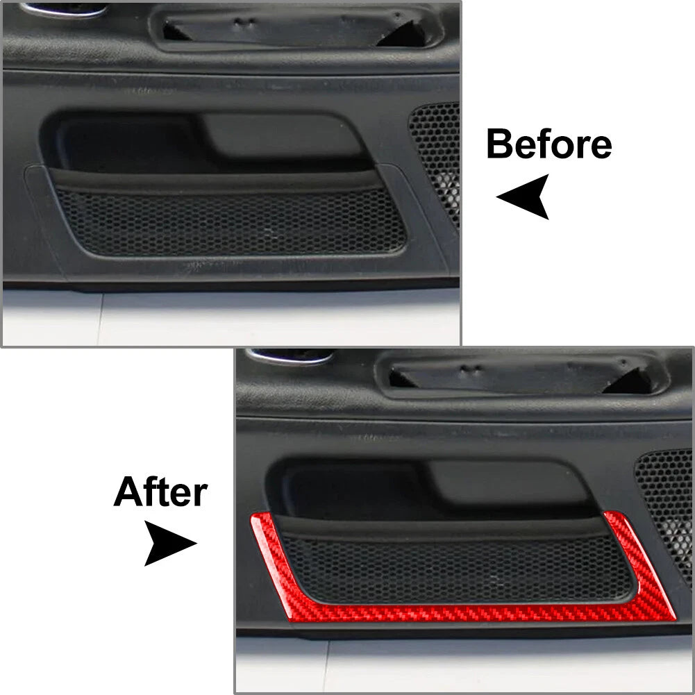 Red Door Storage Air Vent Outlet Cover Trim for Honda S2000 (2004-2009)