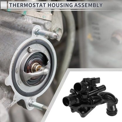 Engine Coolant Thermostat Housing for Peugeot 207 3008 308 5008 508 (2006-2020)