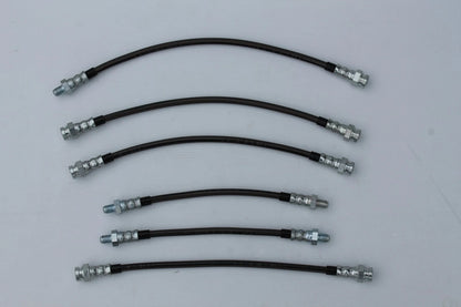 Braided Brake & Clutch Hose Set for Mazda 929 (1973-1979)