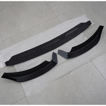Front Bumper Spoiler Lip Black for Mercedes Benz GLE W167 C167 V167 (2020-2023)