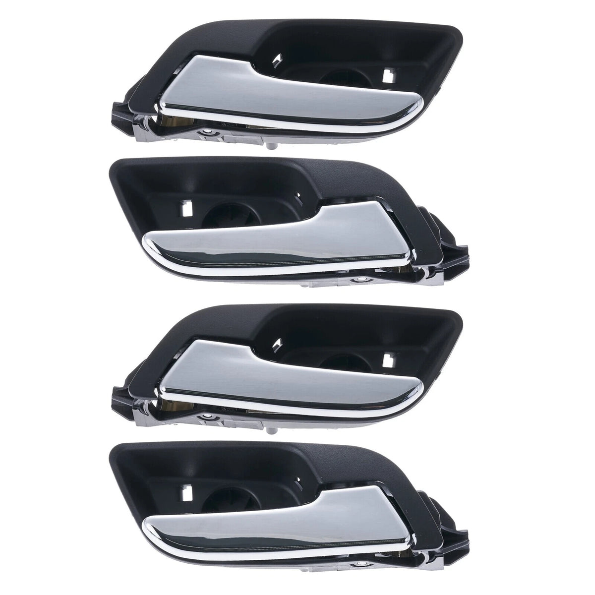 Door Handle Inner Set 4 Chrome Front Rear LH+RH for Holden Barina (2011–2018)