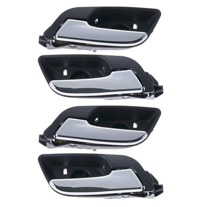 Door Handle Inner Set 4 Chrome Front Rear LH+RH for Holden Barina (2011–2018)