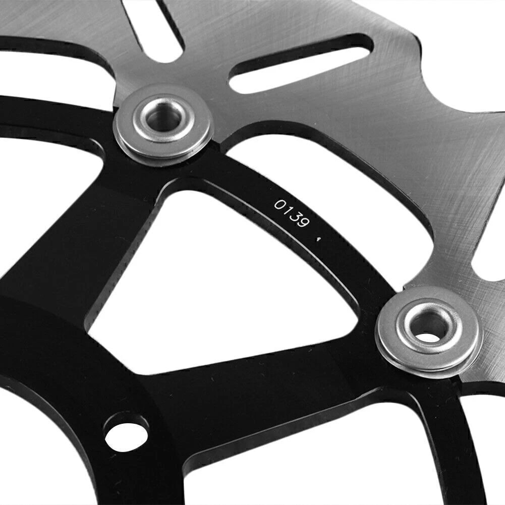 Front Brake Disc Rotors for Ducati 749 (2002-2007) - Black, 2 x Rotors