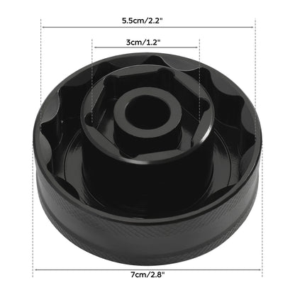 55mm+30mm Front/Rear Wheel Nut Socket Tool for Ducati Street Fighter 1098