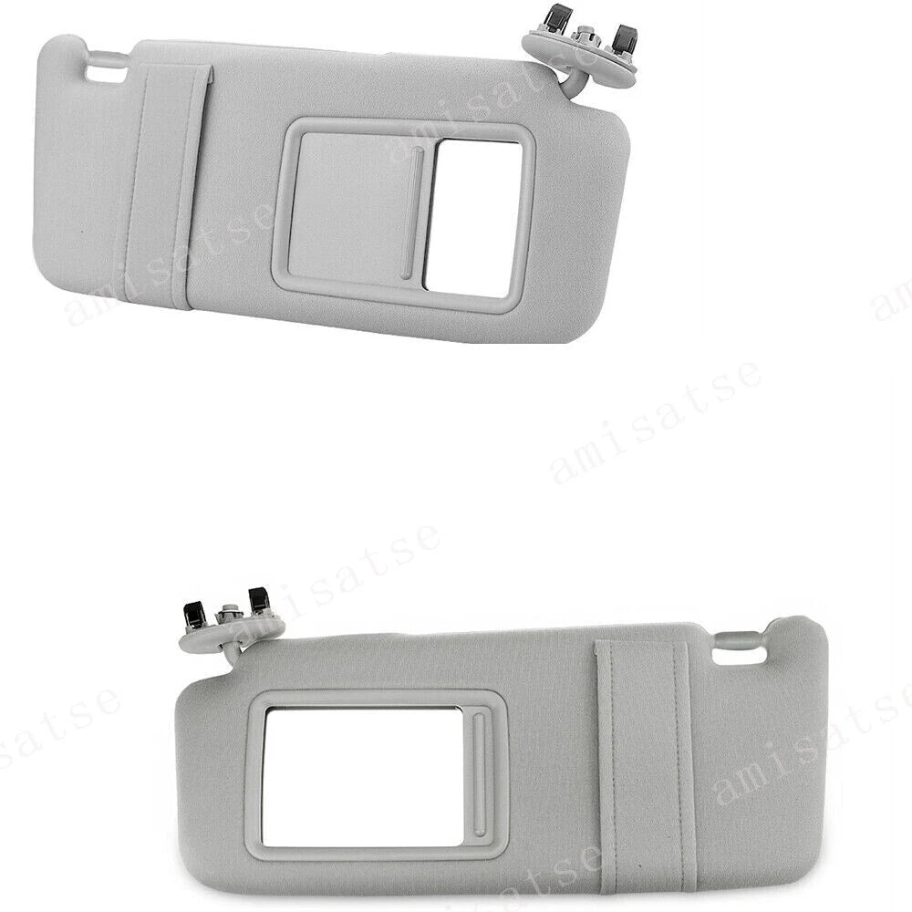 2 x Sun Visors for 2007-2011 Toyota Camry (2007-2011) GRAY