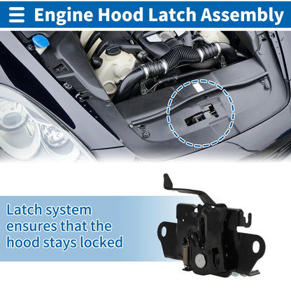 Hood Latch Assembly for Mazda 6 (2014-2017)
