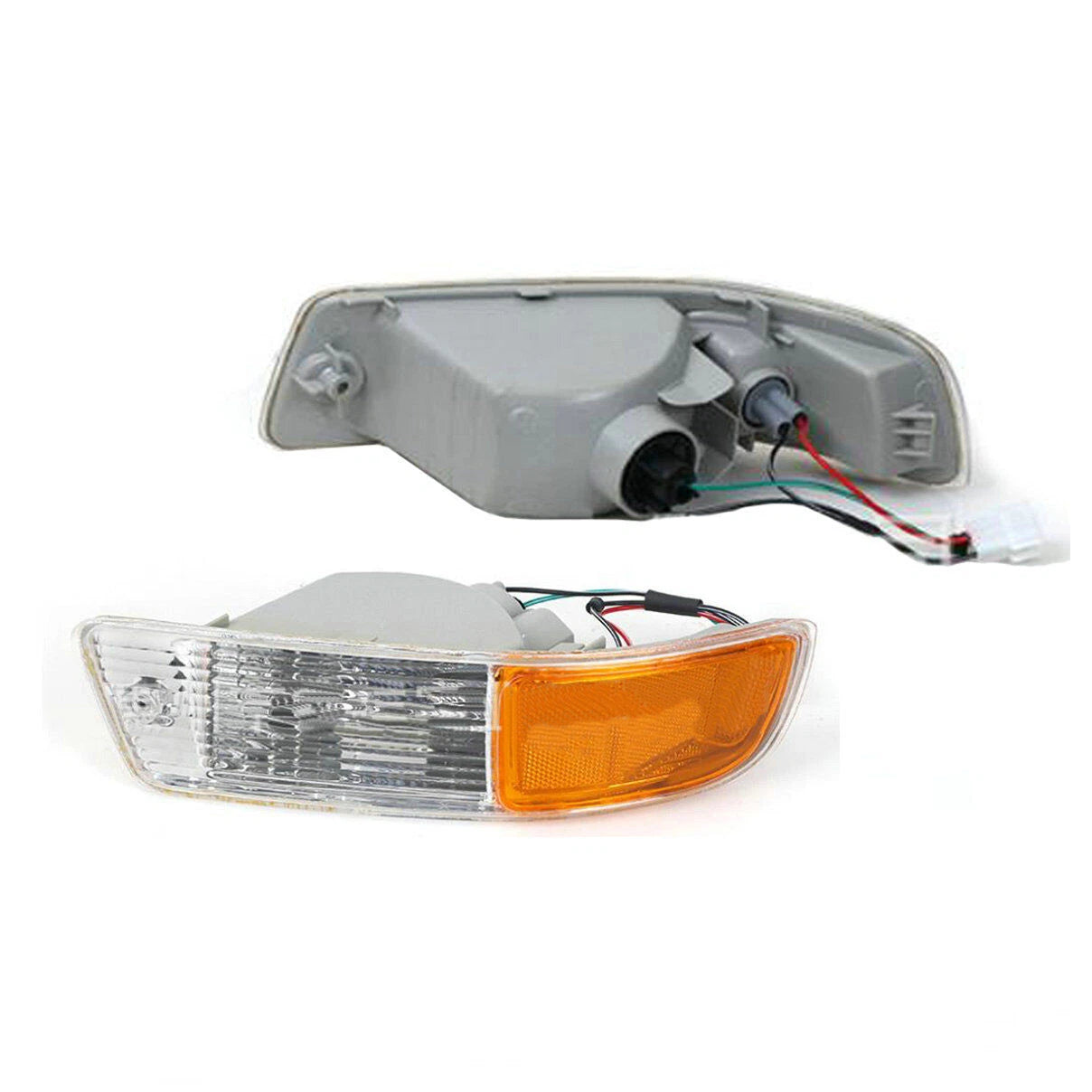 2 x Front Corner Side Turn Signal Parking Lights for Toyota RAV4 (1998–2000)