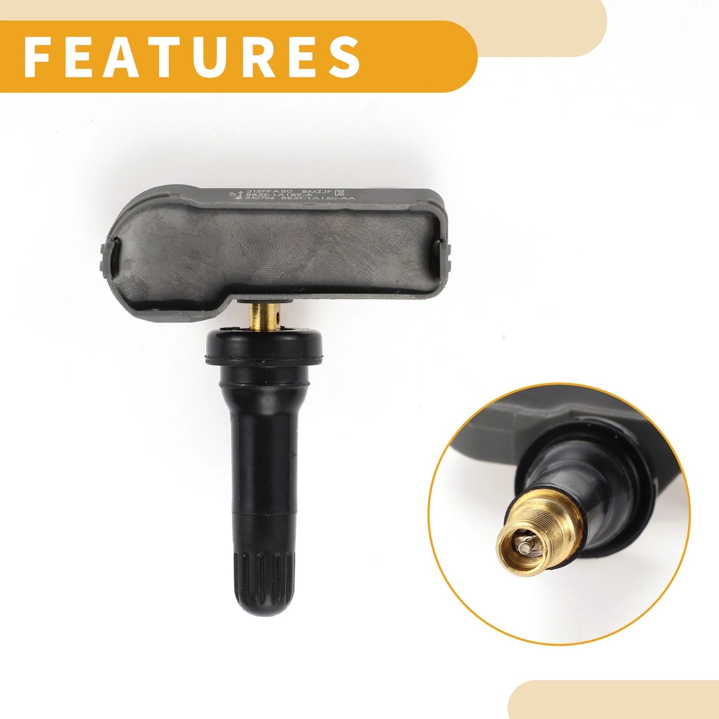 Tire Pressure Sensor for Ford Escape (2015-2019) TPMS 1 x 433MHz