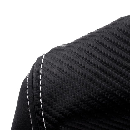 Carbon Fiber PU Leather Center Console Armrest Cover for Honda Civic (2016-2023)