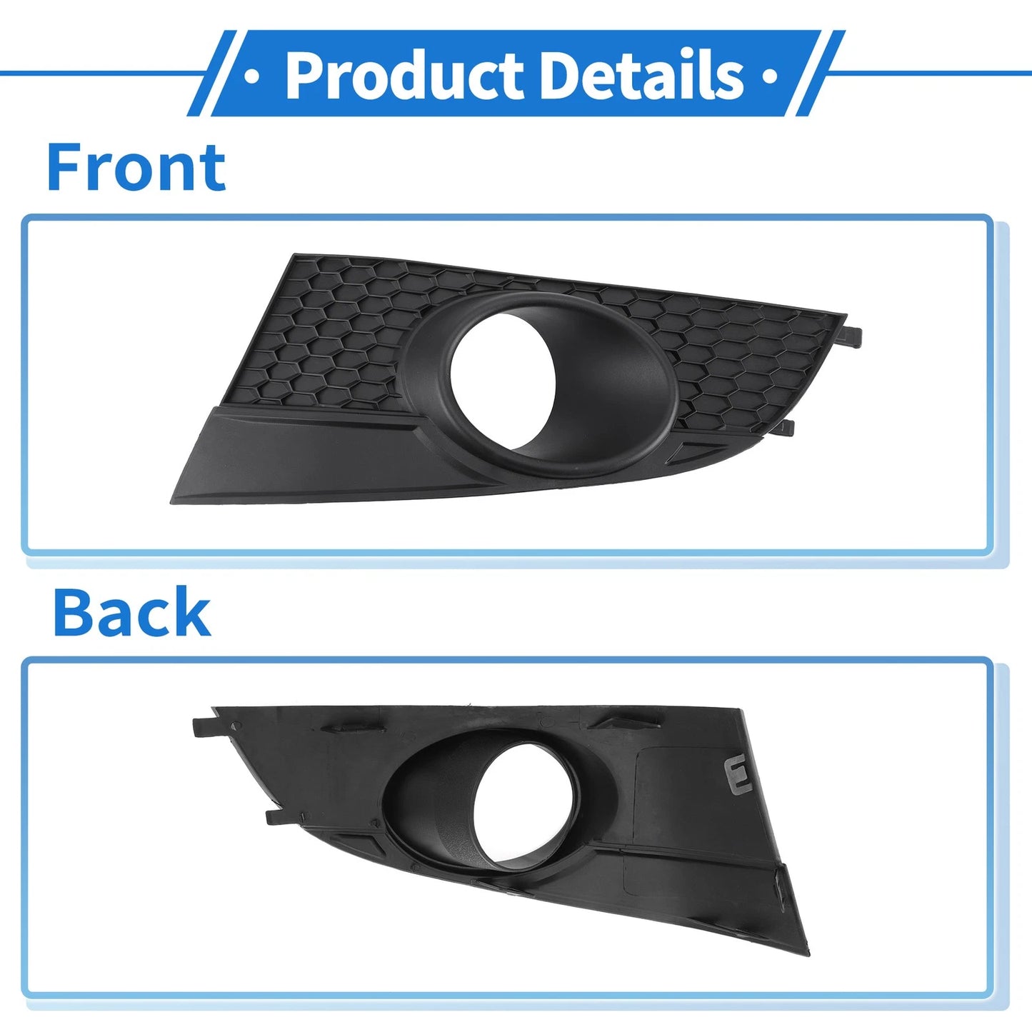 1 Pc Front Left Fog Light Grill for Chevrolet Captiva (2012 - 2014)
