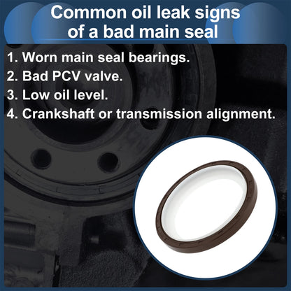 Crankshaft Oil Seal for Cadillac Escalade and Chevrolet Silverado
