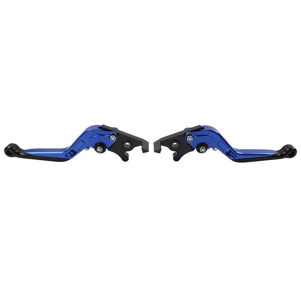 CNC Blue Extendable Brake Clutch Levers for Daytona 675, Speed Triple R