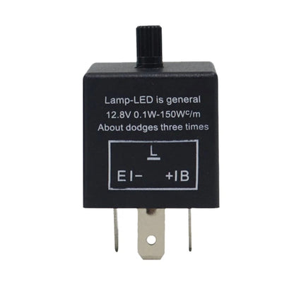 3-Pin Flasher Relay for CF14 Acc Sk Turn Signal LED Light Hyper Flash