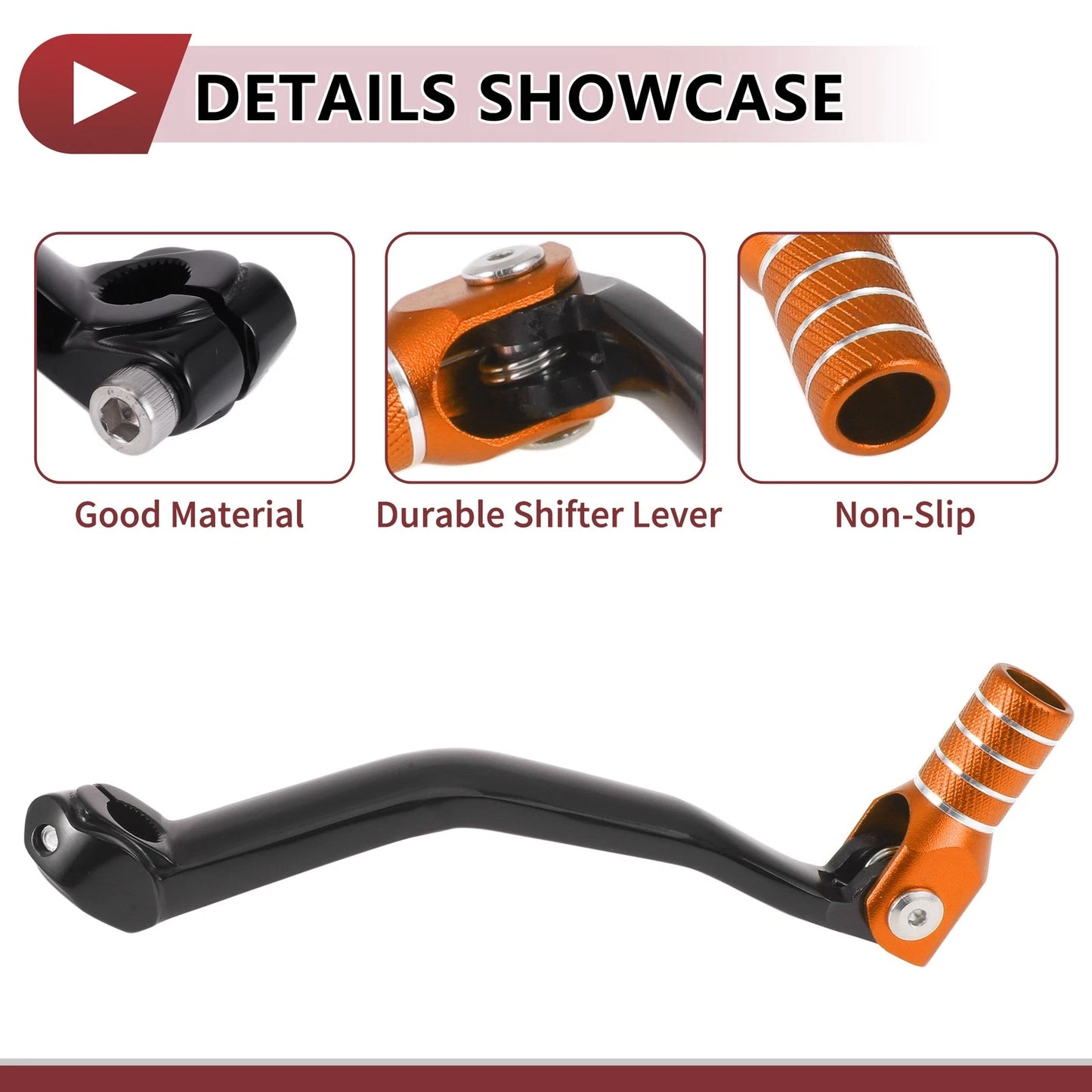 Shifter Lever Folding for Yamaha YZ125 (2005–2020)