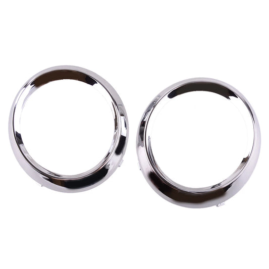 Silver Front Fog Light Trim Covers for Toyota Sienna SE (2011-2017)