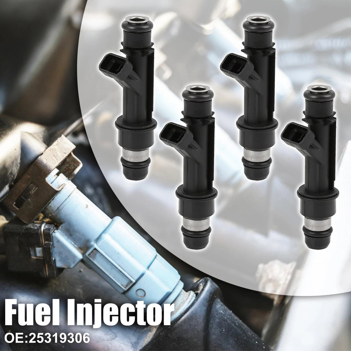 4 x Fuel Injector for Chevrolet Cavalier Pontiac Sunfire 2.2L