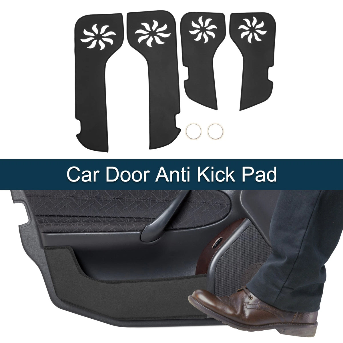 Car Door Anti Kick Pad Protector for Toyota Land Cruiser (2010-2012)