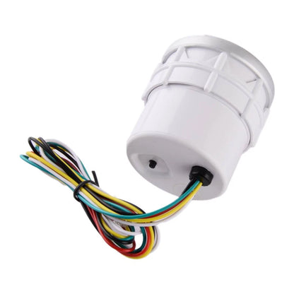 2" 52mm 12V White LED Tachometer Gauge for Car (0-8000 RPM) Black Face