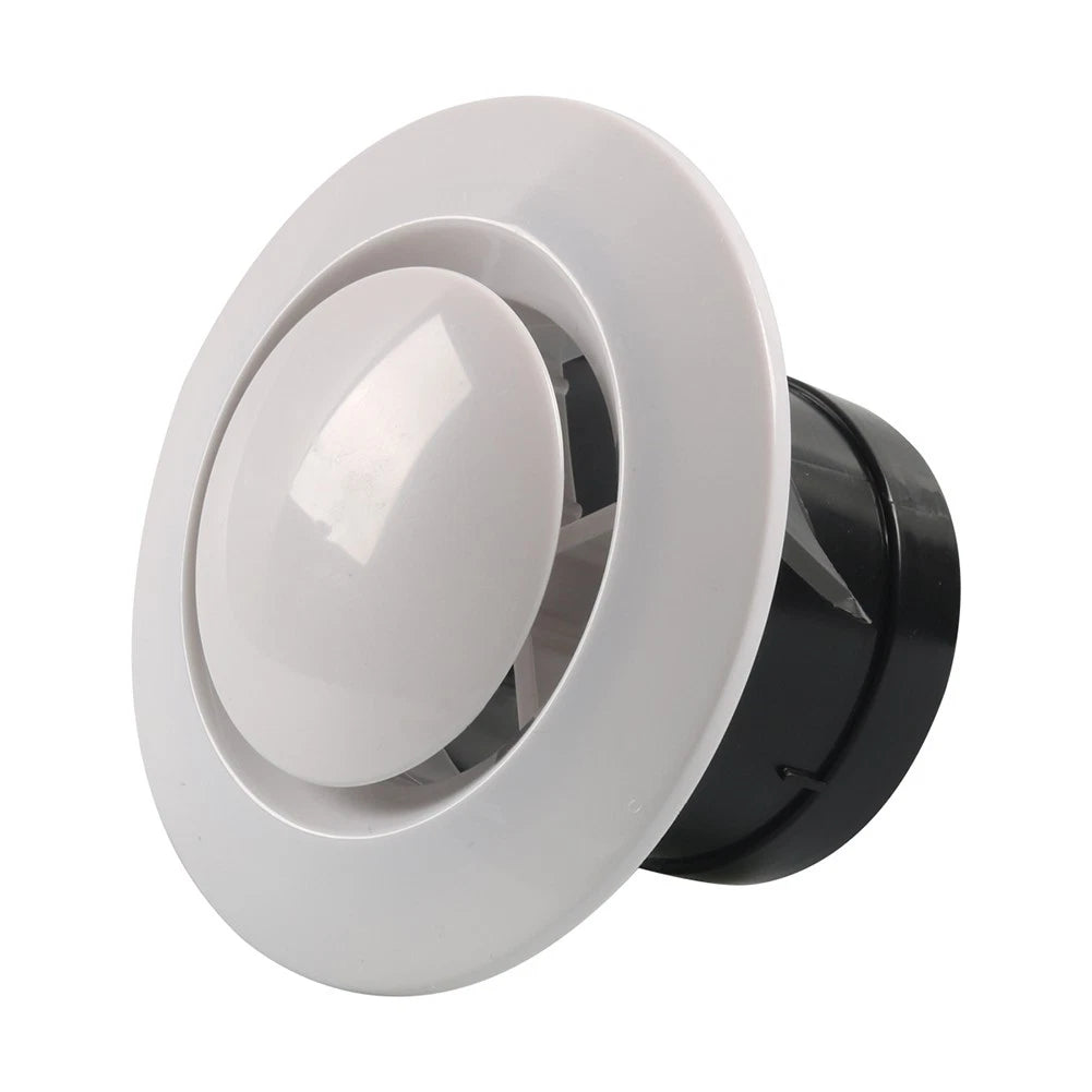 Round AC Ceiling Vent for RV Camper Trailer - Adjustable & Rotatable