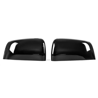 Gloss Black Rear View Mirror Cover Caps for Jeep Grand Cherokee, Dodge Durango
