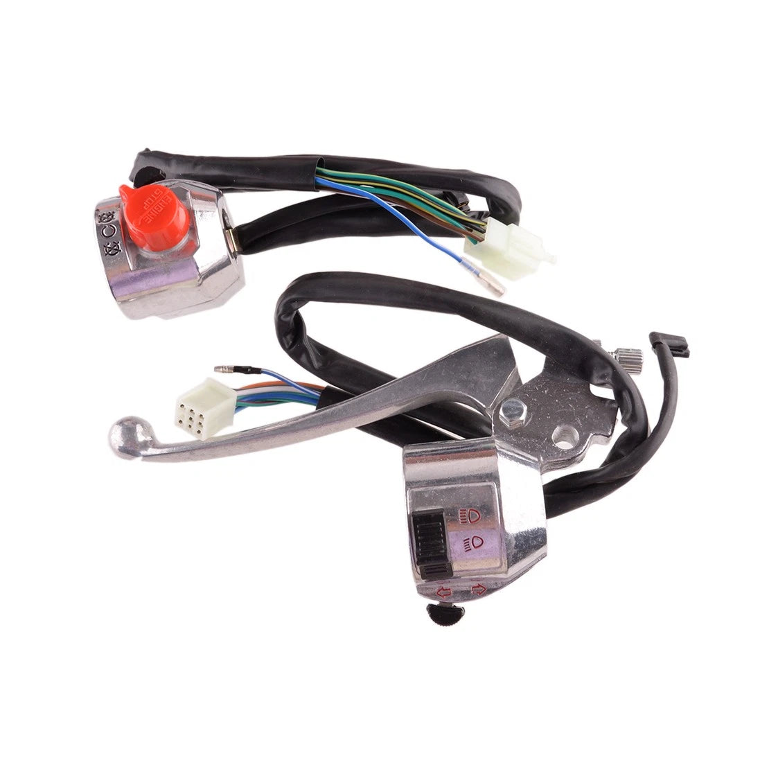 2 x 7/8" Motorcycle Handlebar Switch for Honda CB125S CT90 CL90 XL350